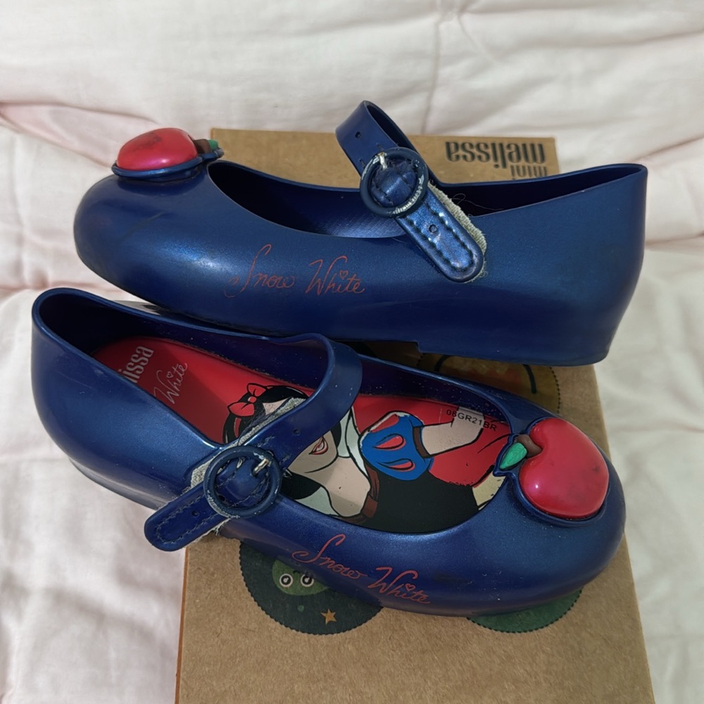 Mini Melissa Snow White Shoes